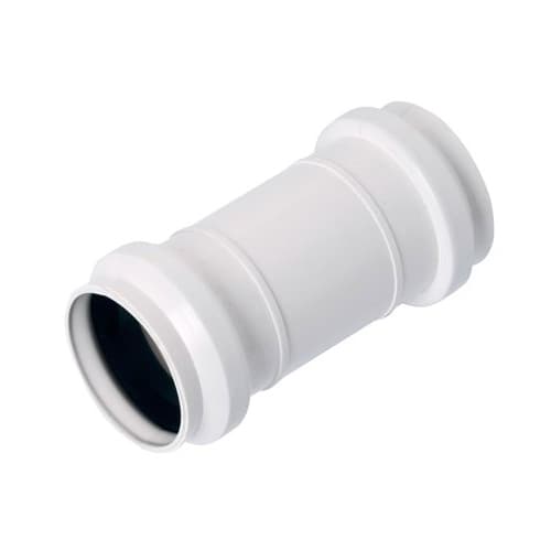 Kloakforbindelsesmuffe hvid 32 mm