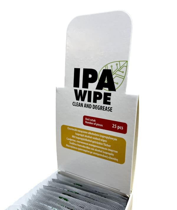 IPA-rasvanpoistopyyhkeet | 3 KAPPALETTA Isopropyylialkoholia