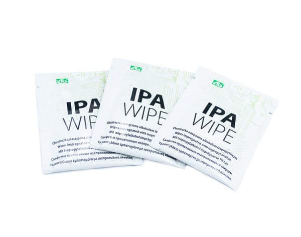 IPA-rasvanpoistopyyhkeet | 3 KAPPALETTA Isopropyylialkoholia