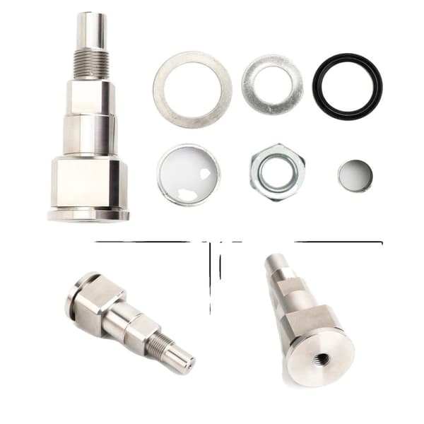 Styringspin Gimbal Swivel Aksel, Rustfrit Stål, Kompatibel med Mercruiser