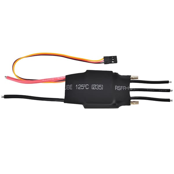 Harjaton elektroninen nopeudensäädin, 60A virta, 5V/3A UBEC, EVA-materiaali,1kpl