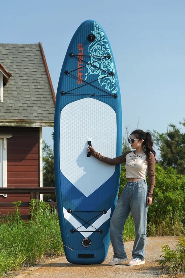 SUP-sæt 300x85x12cm op til 180kg 3-PERSONER Familie + TILBEHØR XXXL
