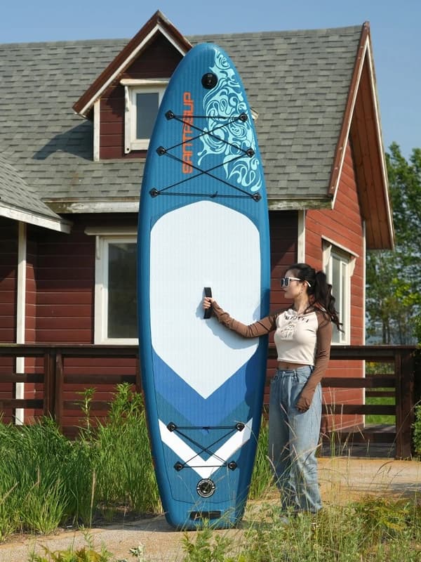 SUP-sæt 300x85x12cm op til 180kg 3-PERSONER Familie + TILBEHØR XXXL