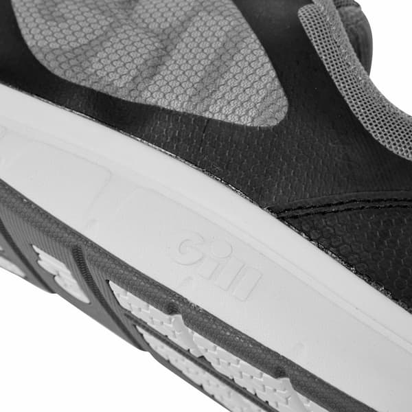 Seglarskor / båtskor Gill Mawgan Trainer Black &amp; Grey Skostorlek: 41