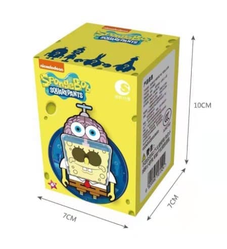 SvampBob Figurer Spongebob Squarepants Blind Box julklappar 8-10CM