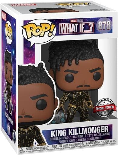 Funko POP! Marvel What if...? 878 King Killmonger