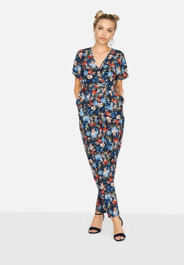 Girls On Film Womens/Ladies Aden Wrap Jumpsuit