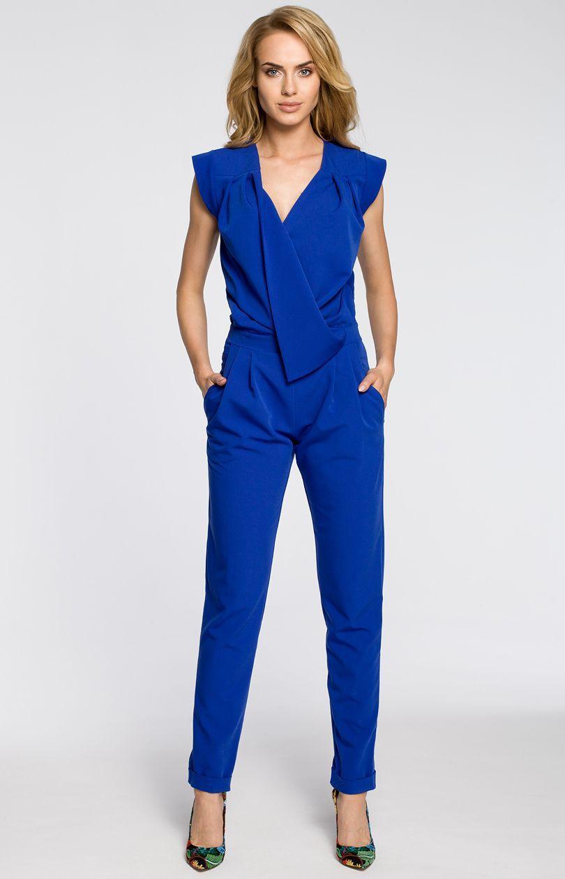 Coverall M196, royal blue, L