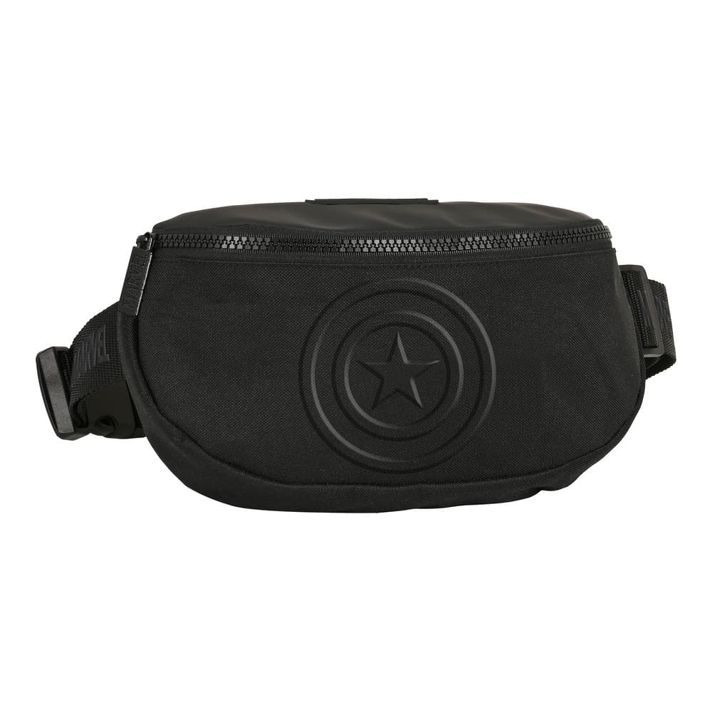 Midjeväska Capitán América Svart (23 x 14 x 9 cm)