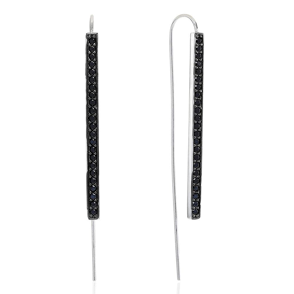 Dam örhängen Sif Jakobs E1021-BK (7 cm)