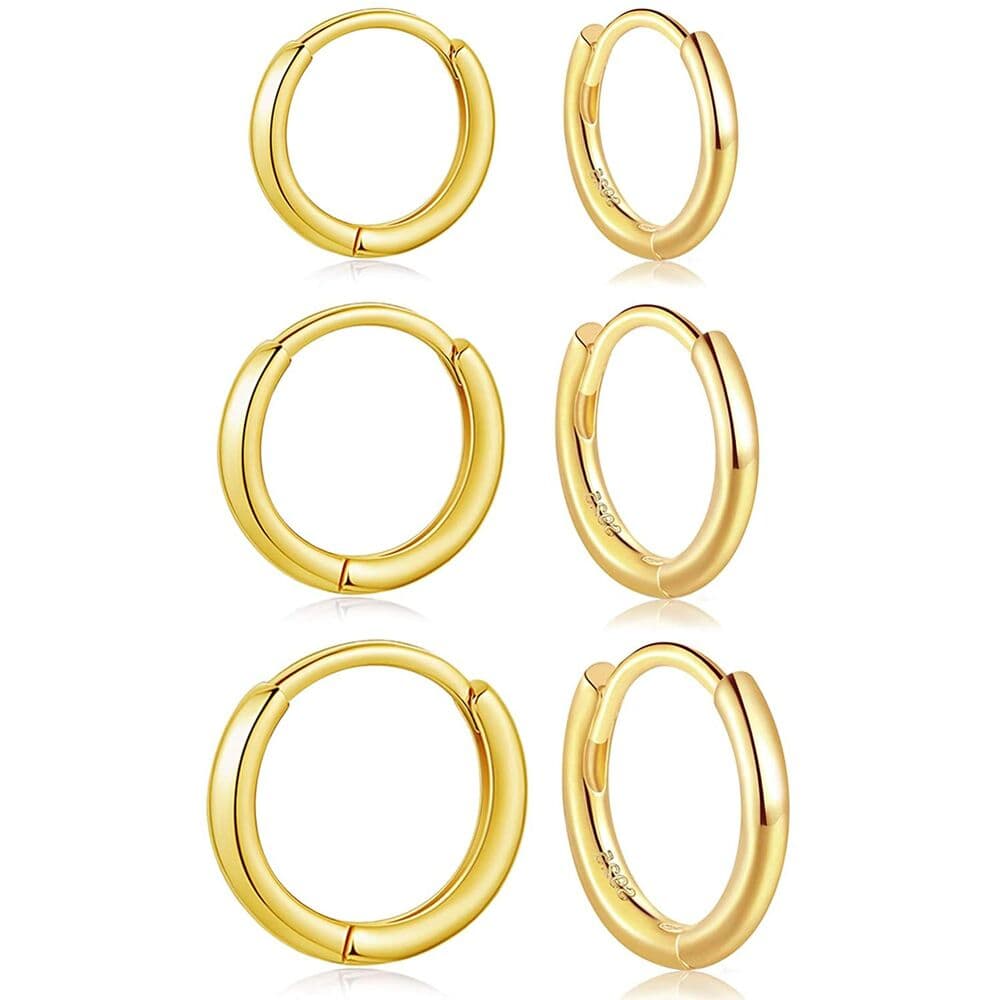 Dam örhängen 0209huggie earring-P (Renoverade D)