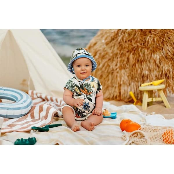 Mumin Orkide playsuit ljusgul
