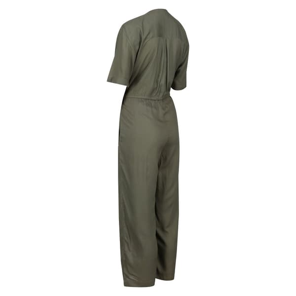 Regatta Jumpsuit med kort ärm och lättviktsknapp i Streap-modell för damer/damer