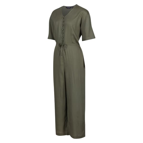 Regatta Jumpsuit med kort ärm och lättviktsknapp i Streap-modell för damer/damer