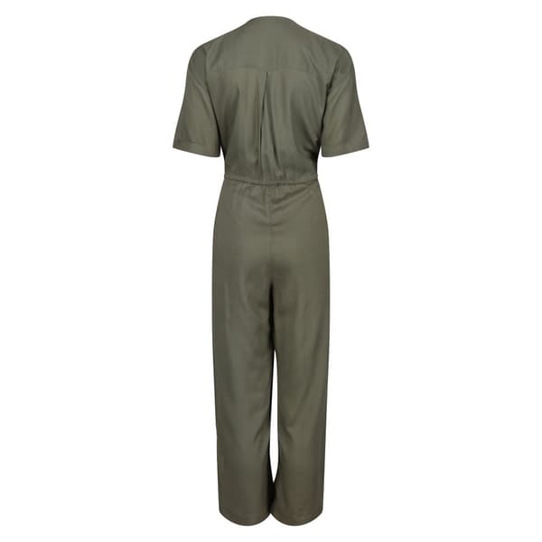 Regatta Jumpsuit med kort ärm och lättviktsknapp i Streap-modell för damer/damer