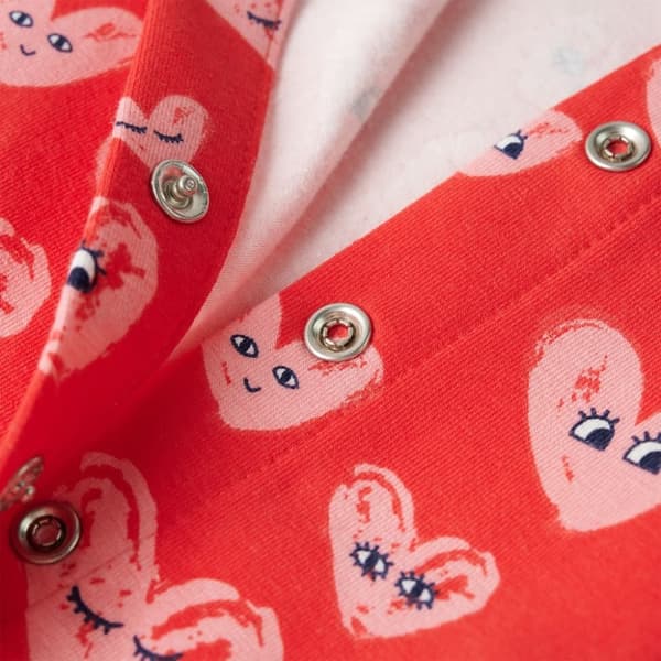 vidaXL Jumpsuit för barn röd 116