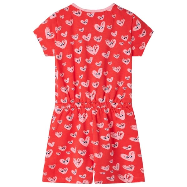 vidaXL Buksedress for barn rød 104