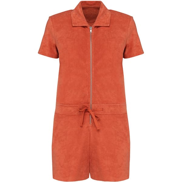 Native Spirit Womens/Ladies Terry Towel Short Playsuit
