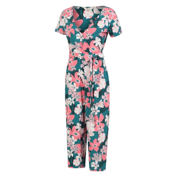 Mountain Warehouse Womens/Ladies Santorini Floral Wrap Jumpsuit