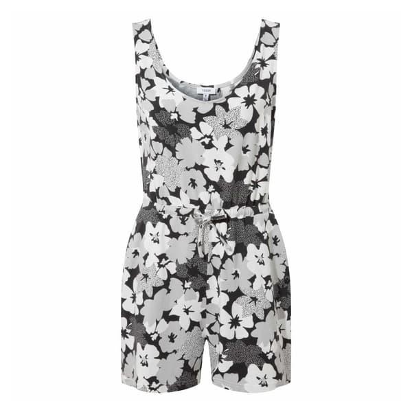 TOG24 Womens/Ladies Cathleen Floral Jumpsuit Black 16 UK