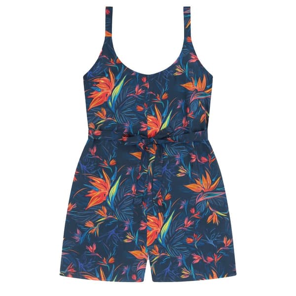 Animal Womens/Ladies Flora Playsuit Orange 6 UK