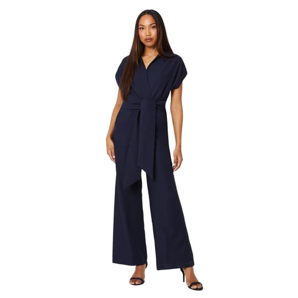 Disney Princess Womens/Ladies Front Tie Jumpsuit Navy 18 UK