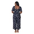 Miniatyrbilde 2 av 3: Dorothy Perkins Womens/Ladies Spotted Waist Tie Plus Jumpsuit