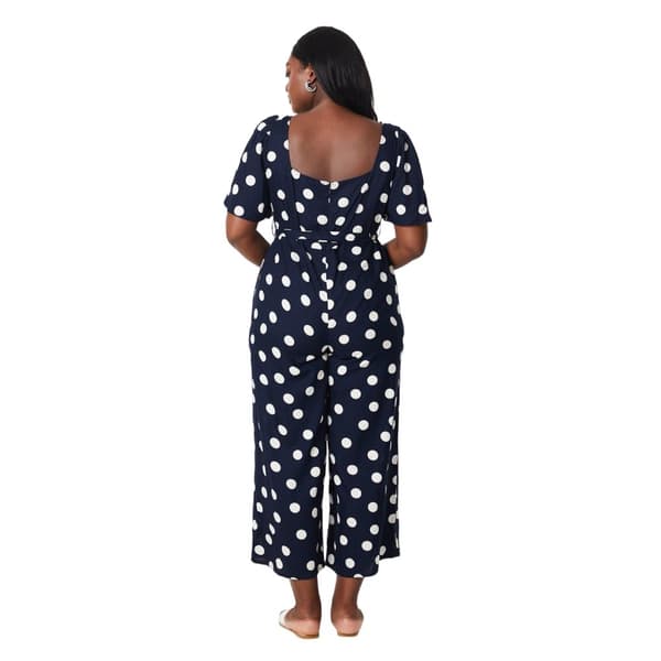 Dorothy Perkins Womens/Ladies Spotted Waist Tie Plus Jumpsuit