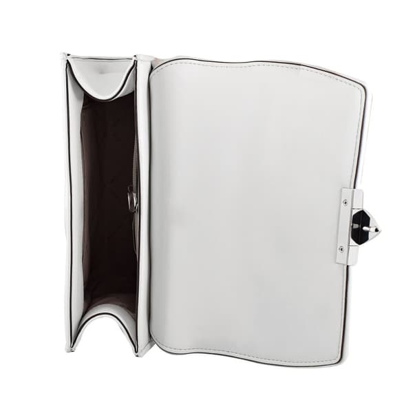 Damväska Michael Kors Serena Vit 22 x 16 x 9 cm