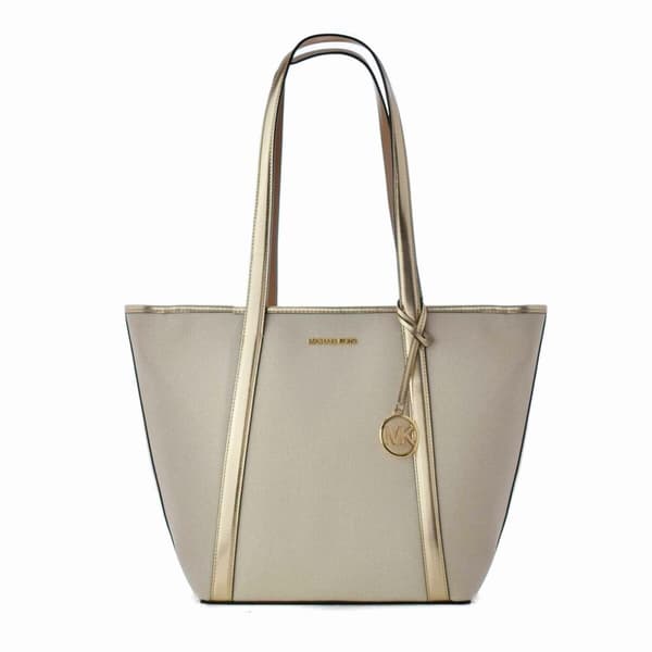 Håndtasker til damer Michael Kors PRATT Gylden 29 x 28 x 12 cm