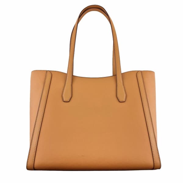 Naisten Käsilaukku Michael Kors Leida Ruskea 40 x 28 x 11 cm