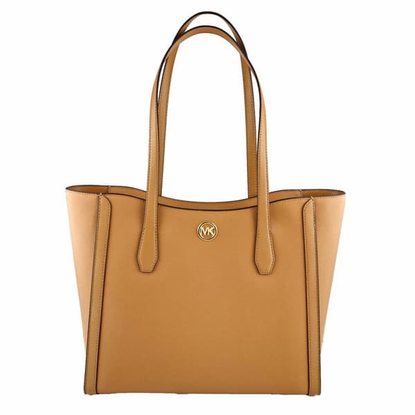 Naisten Käsilaukku Michael Kors Leida Ruskea 40 x 28 x 11 cm