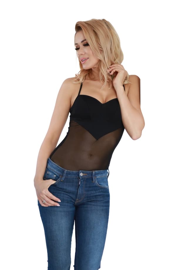 body samar - svart - M