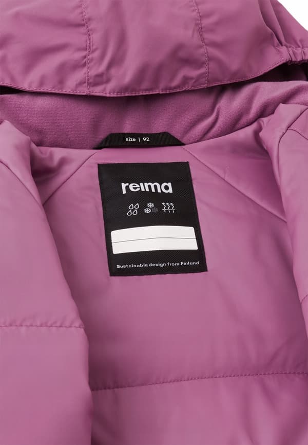 Reima Puhuri vinterdragt 98 cm, rødviolet