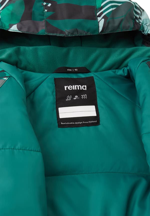 Reima Puhuri vinterdragt 86 cm, dybgrøn