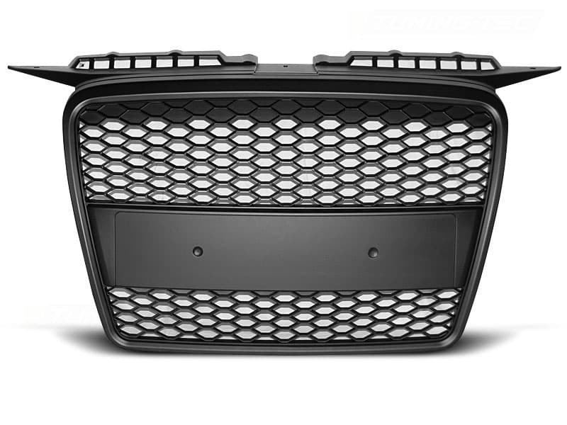 Grill AUDI A3 RS STYLE 06 05-03 08 MATT SVART