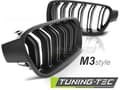 Miniatyrbillede 6 af 6: Grill BMW F30 / F31 10 11-18 M3 LOOK MAT SORT