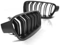 Miniatyrbillede 1 af 6: Grill BMW F30 / F31 10 11-18 M3 LOOK MAT SORT