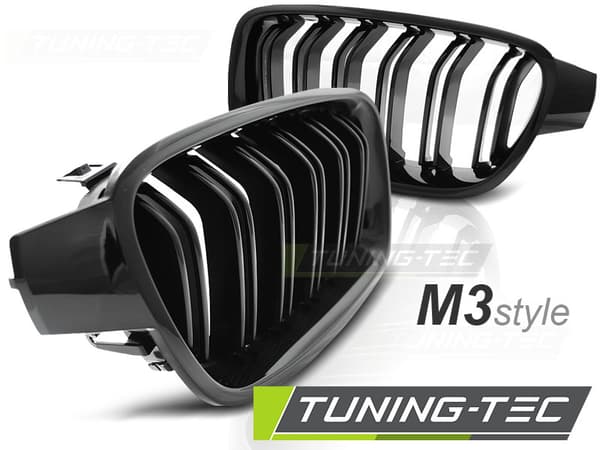 Grill BMW F30 / F31 10 11-18 M3 LOOK GLOSSY BLACK