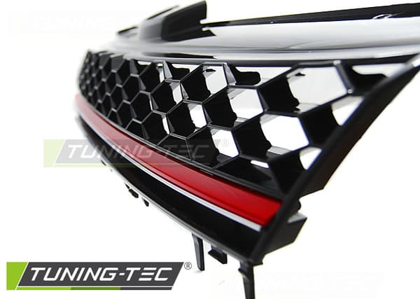 Grilli VW GOLF 7 13-17 GTI-tyyli PUNAINEN