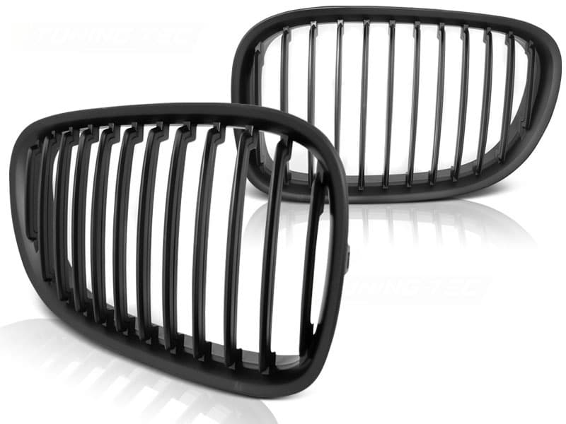 Grill BMW F01 09-07 12 MATT SVART