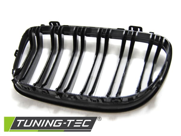 Grill BMW E90 / E91 LCI 09- BLANK SVART DUBBEL STÄNG M-LOOK