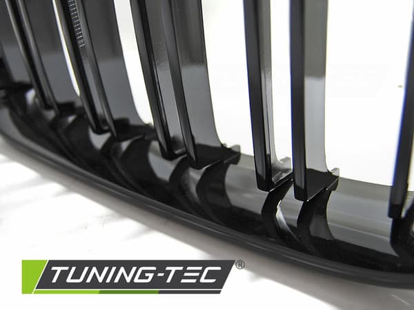 Grill BMW F20 F21 LCI 15-18 SKINNEN SORT DOBBELT STANG