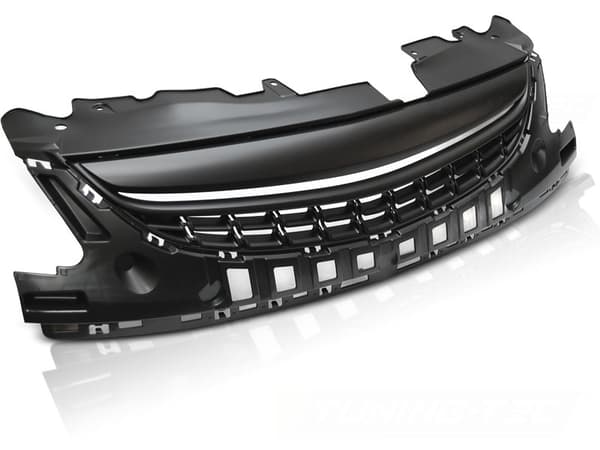 Grill OPEL CORSA D 11-14 MØRK SORT