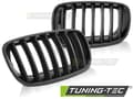 Miniatyrbild 4 av 4: Grill BMW X5 E70 X6 E71 08- BLANKSVART