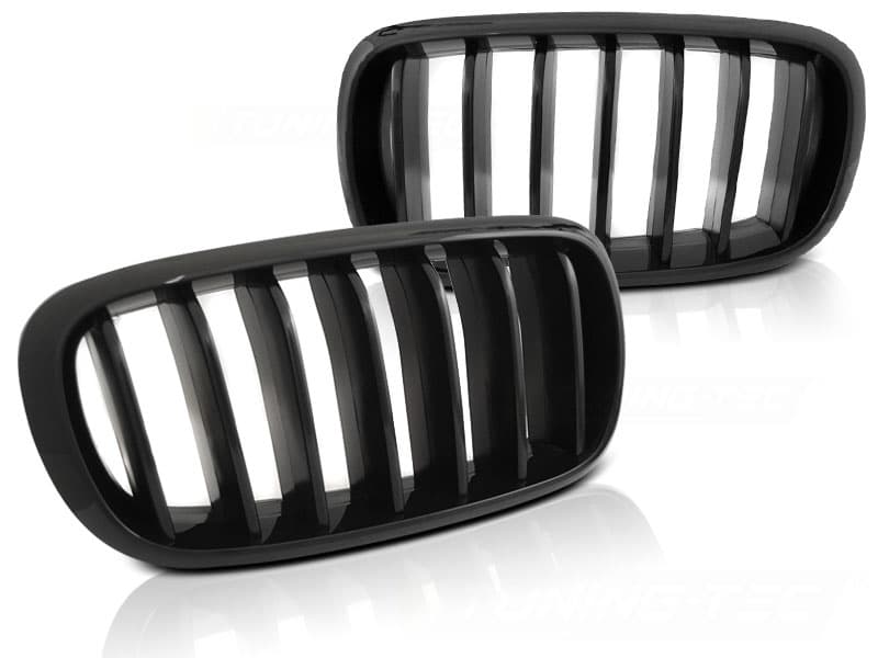 Grill BMW X5 F15 13-18 GLANS SVART