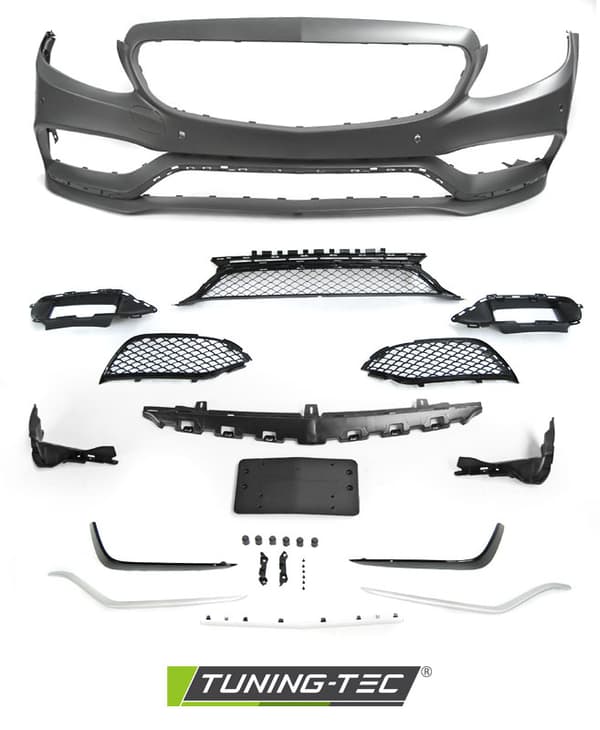 Tuning kofanger MERCEDES W205 14- C63 stil PDC