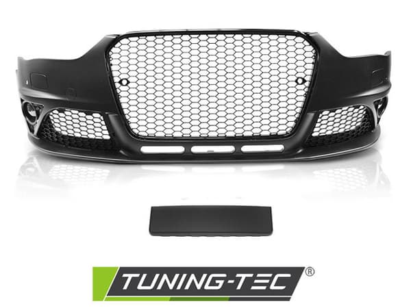 Tuning stötfångare AUDI A4 B8 12-15 RS STIL SVART PDC