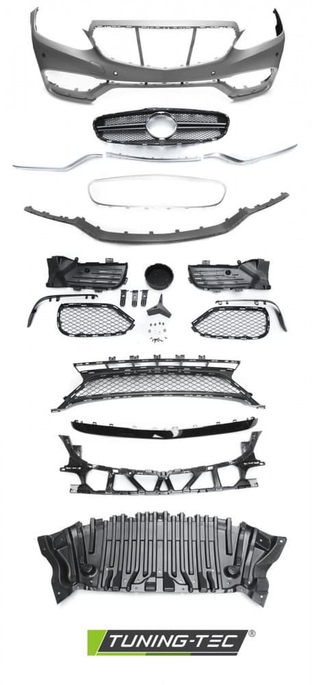 Tuningstötfångare MERCEDES W212 13-16 E63 AMG STIL PDC