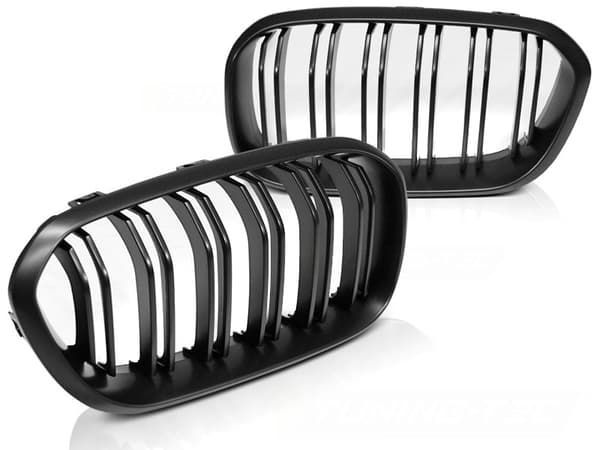 Grill BMW F20 F21 LCI 15-18 mat sort design